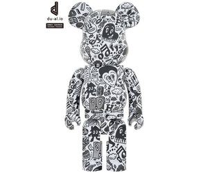 1000% Bearbrick - Chocomoo by Medicom Toys - Mintyfresh