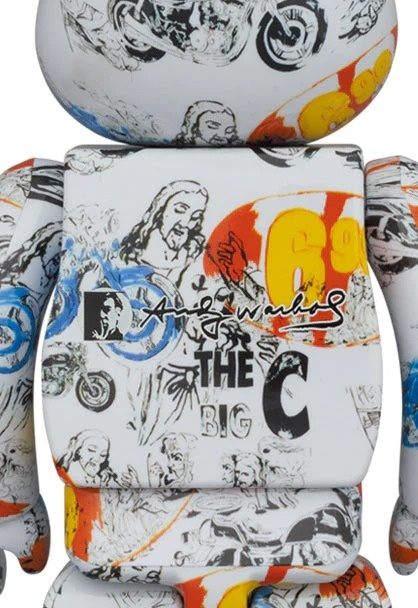 1000% Bearbrick - Andy Warhol (Last Supper - The Big C) by Medicom ...