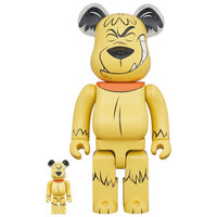 400% & 100% Bearbrick Set - Muttley (Wacky Races)