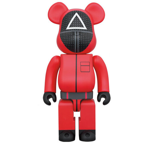 Medicom Toys 1000% Bearbrick - Squid Game (Triangle Guard) Medicom Toys 1000% Bearbrick - Squid Game (Triangle Guard)