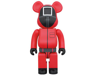 1000% Bearbrick - Squid Game (Square Guard) by Medicom Toys - Mintyfresh