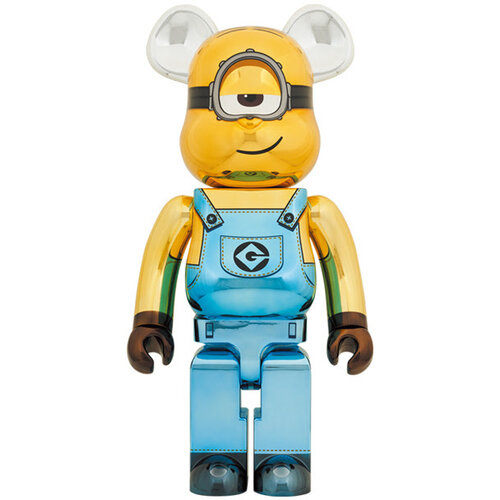 Medicom Toys 1000% Bearbrick - Minion Stuart (Chrome ed.) Medicom Toys 1000% Bearbrick - Minion Stuart (Chrome ed.)