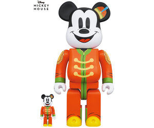 400% & 100% Bearbrick Set - Mickey Mouse (The Band Concert