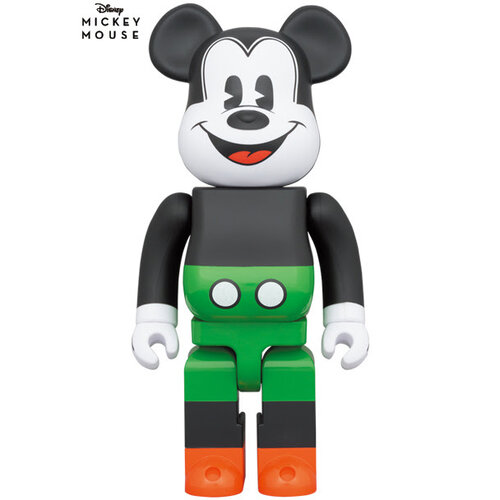 Medicom Toys 1000% Bearbrick - Mickey Mouse (1930's Poster)