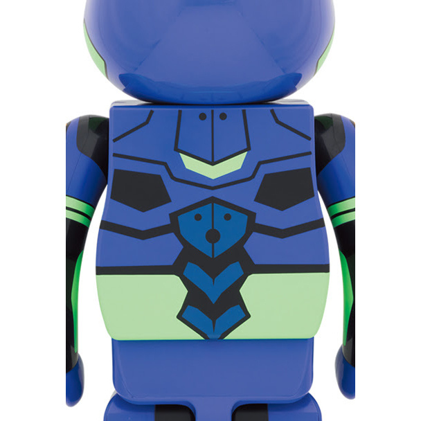 400% & 100% Bearbrick Set - Evangelion (EVA Unit 01 - New