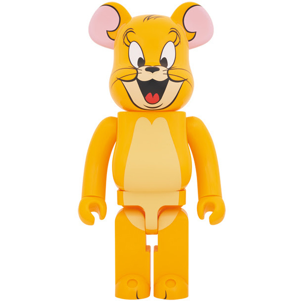 Bearbrick Tom and Jerry: Jerry Flocky 100% & 400% Set