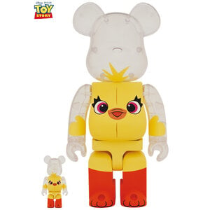 Medicom Toy 400% & 100% Bearbrick Set - Ducky (Toy Story 4)