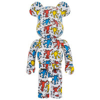 1000% Bearbrick - Keith Haring v9 (Dancing Dogs)