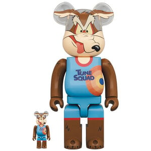 Medicom Toy 400% & 100% Bearbrick set - Wile E. Coyote (Space Jam 2)