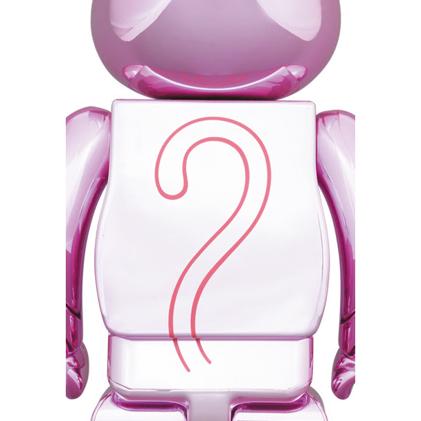 Medicom Toy 1000% Bearbrick - Pink Panther (Chrome ed.)