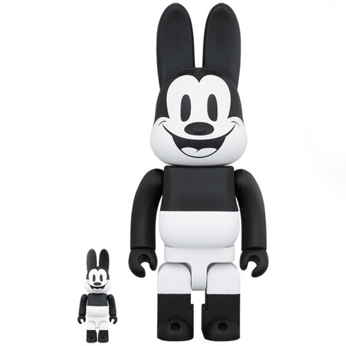 Medicom Toy 400% & 100% Rabbrick Set - Oswald (The Lucky Rabbit)