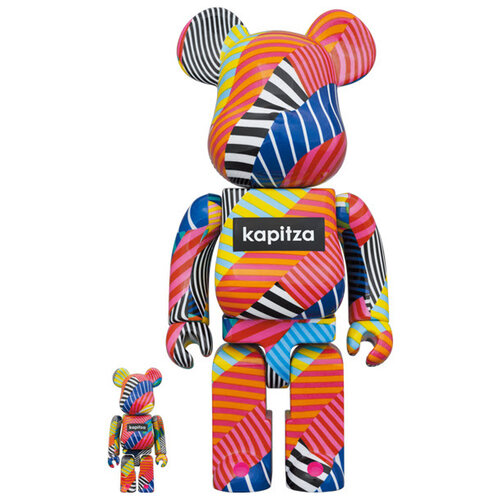 Medicom Toy 400% & 100% Bearbrick Set - Lollipop by Kapitza