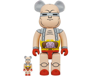 400% & 100% Bearbrick Set - Krang's Robot (Teenage Mutant Ninja