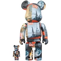 400% & 100% Bearbrick Set - Life Magazine