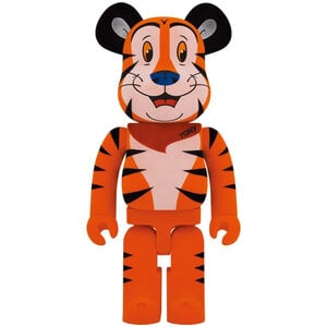 Medicom Toy 1000% Bearbrick - Tony The Tiger Flocky (Kelloggs)