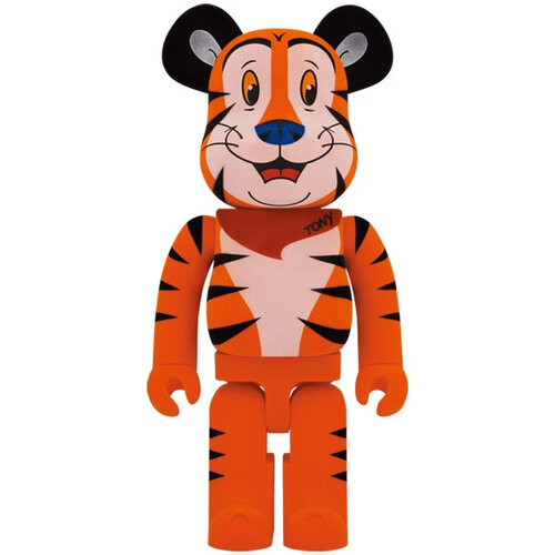 Medicom Toy 1000% Bearbrick - Tony The Tiger Flocky (Kelloggs)