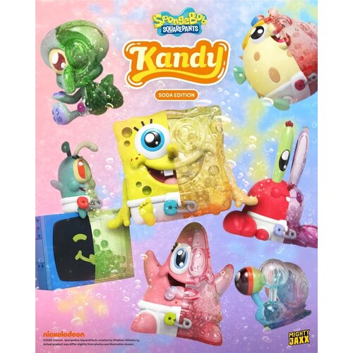 Mighty Jaxx Kandy x Spongebob Squarepants (Soda Edition) Blindbox Series