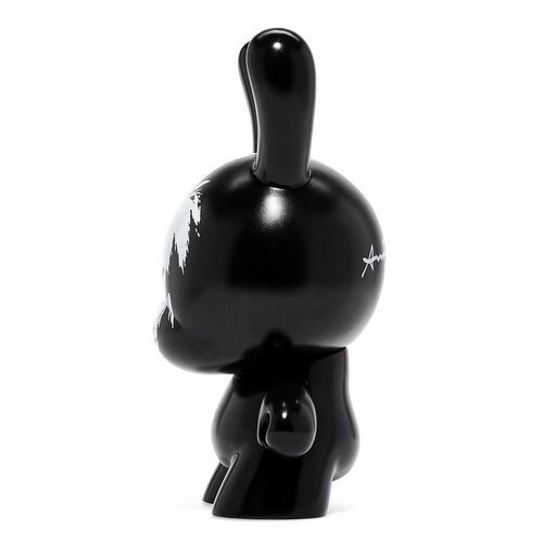 Kidrobot Andy Warhol: Fright Wig Self-Portrait 8" Masterpiece (Monochrome) Dunny by Kidrobot