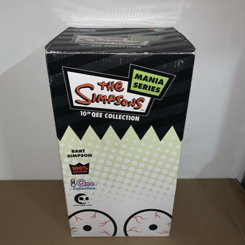 Toy2r [USED] 10" Qee Bart Simpson (Halloween)