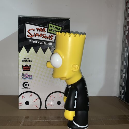 Toy2r [USED] 10" Qee Bart Simpson (Halloween)