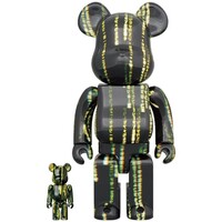 400% & 100% Bearbrick Set - E.T. (Light Up edition) by Medicom Toy