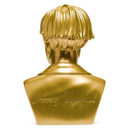 Kidrobot Andy Warhol: Gold Edition 12' Bust