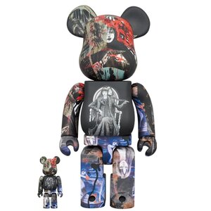 Medicom Toy 400% & 100% Bearbrick Set - S'YTE x Junji Ito TOMIE