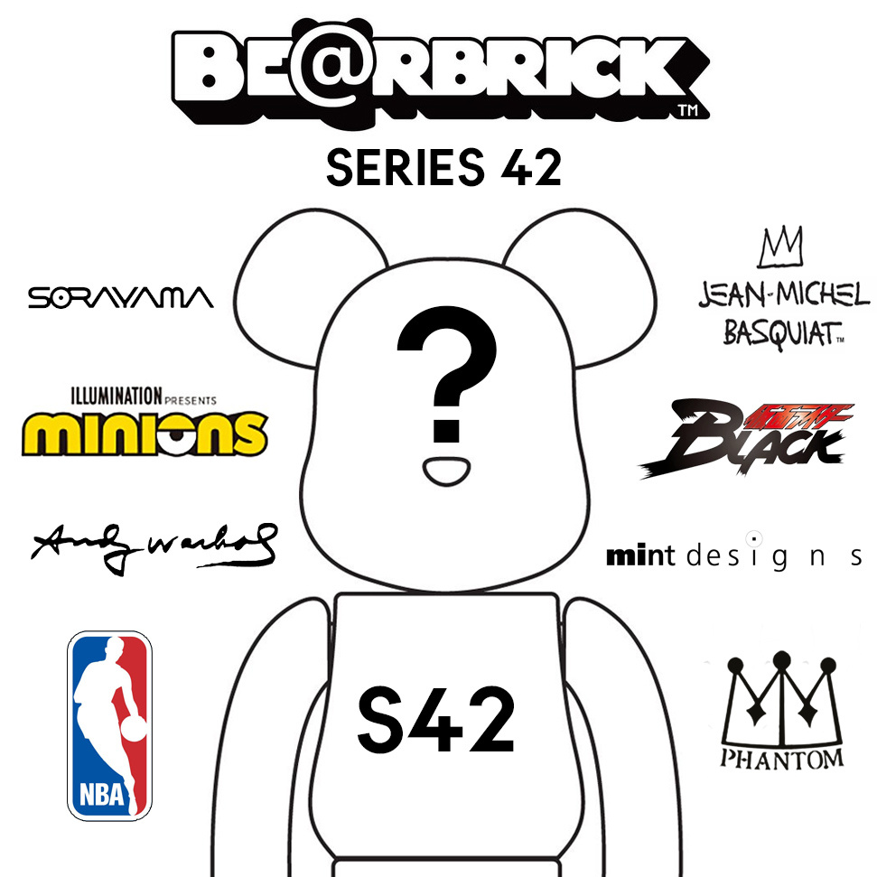 Medicom Toy Bearbrick Blindbox series 42 - 1x Blindbox