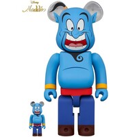 [PO] 400% & 100% Bearbrick set - Genie (Disney Aladdin)