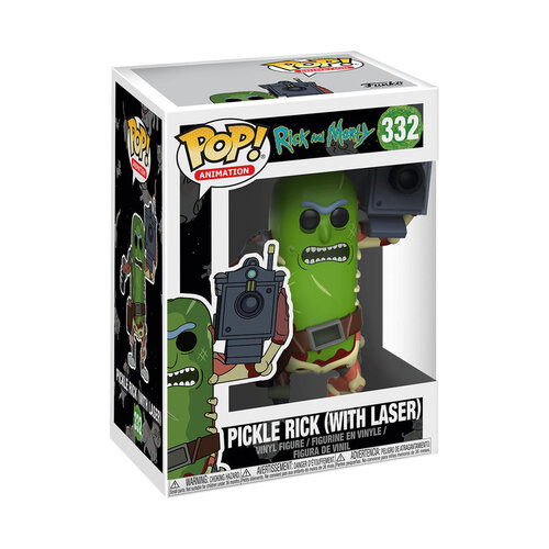 Funko Pickle Rick with Laser #332 (Rick And Morty) POP! Animation