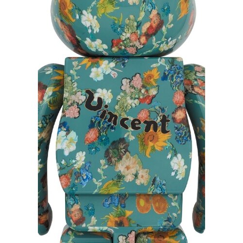 Medicom Toy 1000% Bearbrick - Vincent Van Gogh (50th Anniversary - Floral  Pattern)
