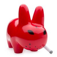 Smorkin' Labbit ( Lustre Gloss Red Edition) 10" by Frank Kozik