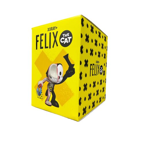 Mighty Jaxx [DISPLAY ITEM] Felix The Cat (Pat Sullivan) XXRAY Plus by Jason Freeny
