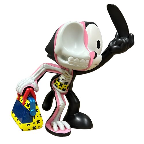 Mighty Jaxx [DISPLAY ITEM] Felix The Cat (Pat Sullivan) XXRAY Plus by Jason Freeny