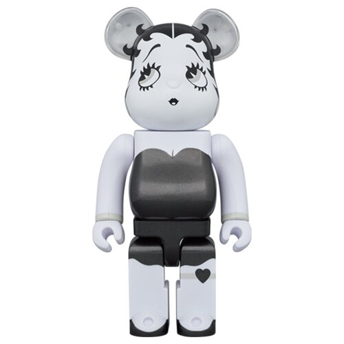 Medicom Toy 400% & 100% Bearbrick set - Betty Boop (Black & White Edition)