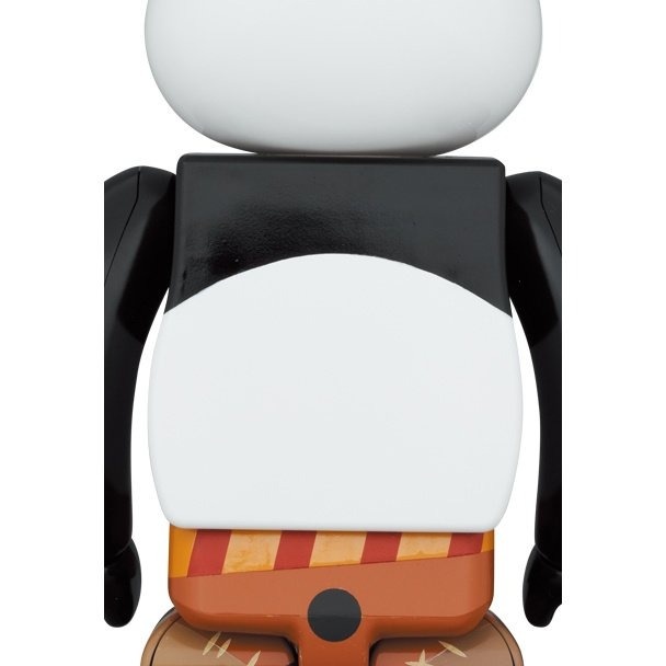 Medicom Toy 400% & 100% Bearbrick Set - Po (Kung Fu Panda)