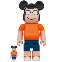 400% & 100% Bearbrick Set - Marcie (Peanuts)