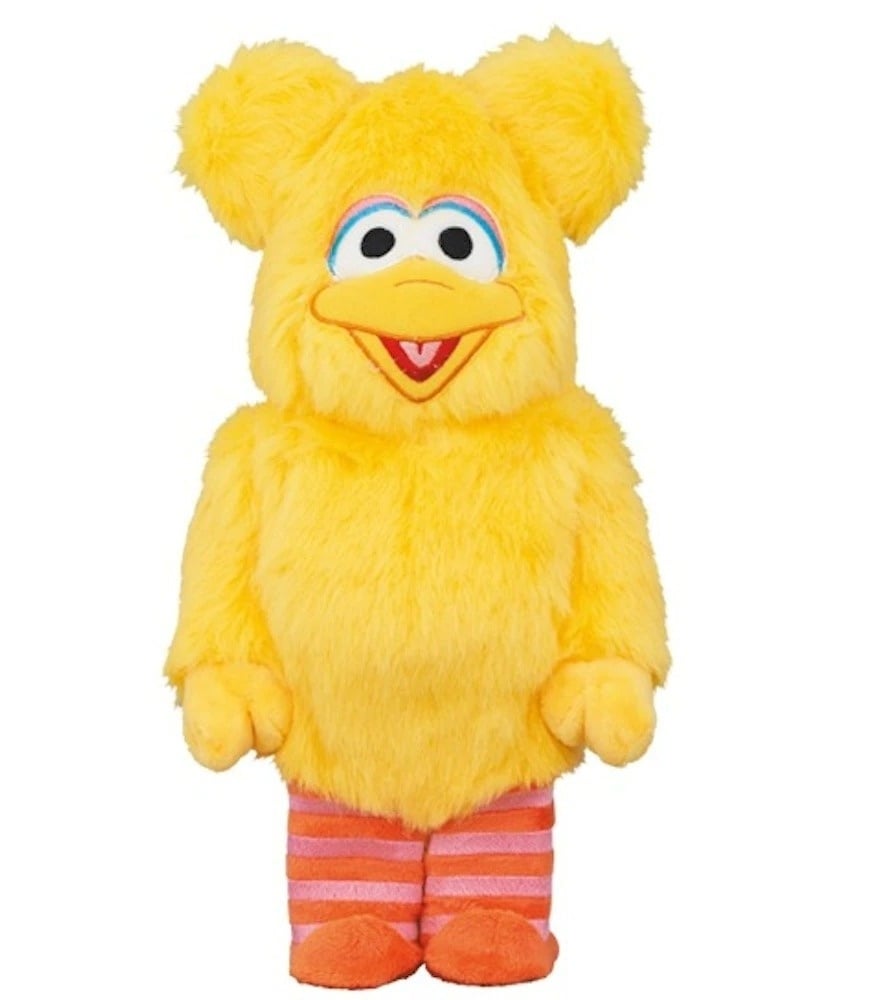 [PO] 400% Bearbrick set - Big Bird (Sesame Street- Costume Vers