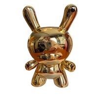 8'' Too Many Cell Phones Dunny (Gold) by Zeitgeist Toys