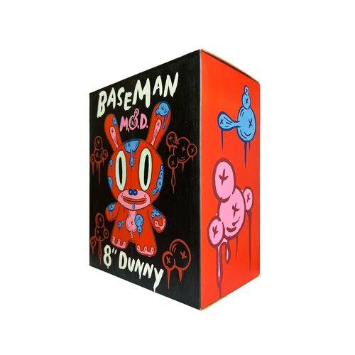 Kidrobot 8'' M.O.D Dunny (Red) by Gary Baseman