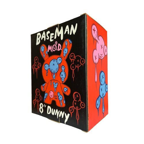 Kidrobot 8'' M.O.D Dunny (Red) by Gary Baseman