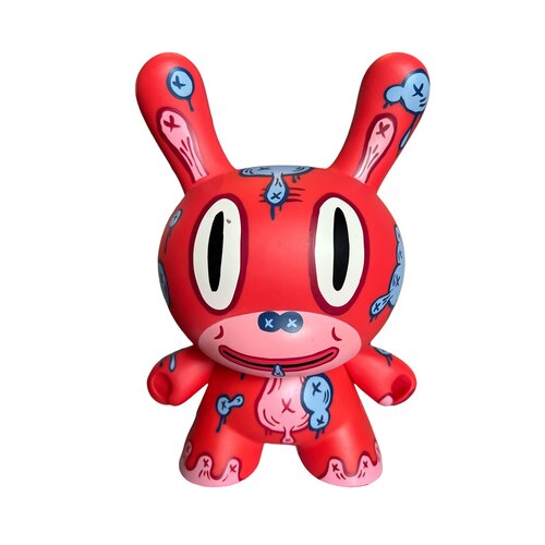 Kidrobot 8'' M.O.D Dunny (Red) by Gary Baseman