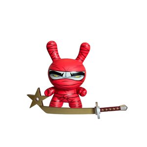 Kidrobot 8'' MAD Ninja Dunny (Red) by Kidrobot