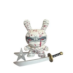 Kidrobot 8'' MAD Ninja Dunny (White) by Kidrobot