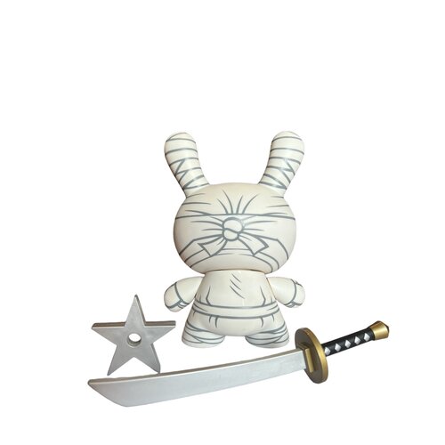 Kidrobot 8'' MAD Ninja Dunny (White) by Kidrobot