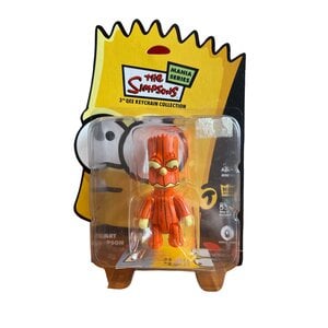 Toy2r Bart Simpson  Qee Collection (Dark Orange Pumpkin) by Toy2r