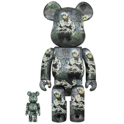 Banksy Bearbrick - Mintyfresh