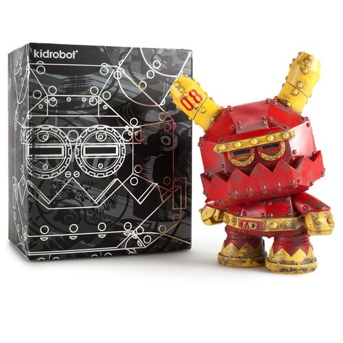 Kidrobot 8" Mecha Dunny (Stealth) by Frank Kozik