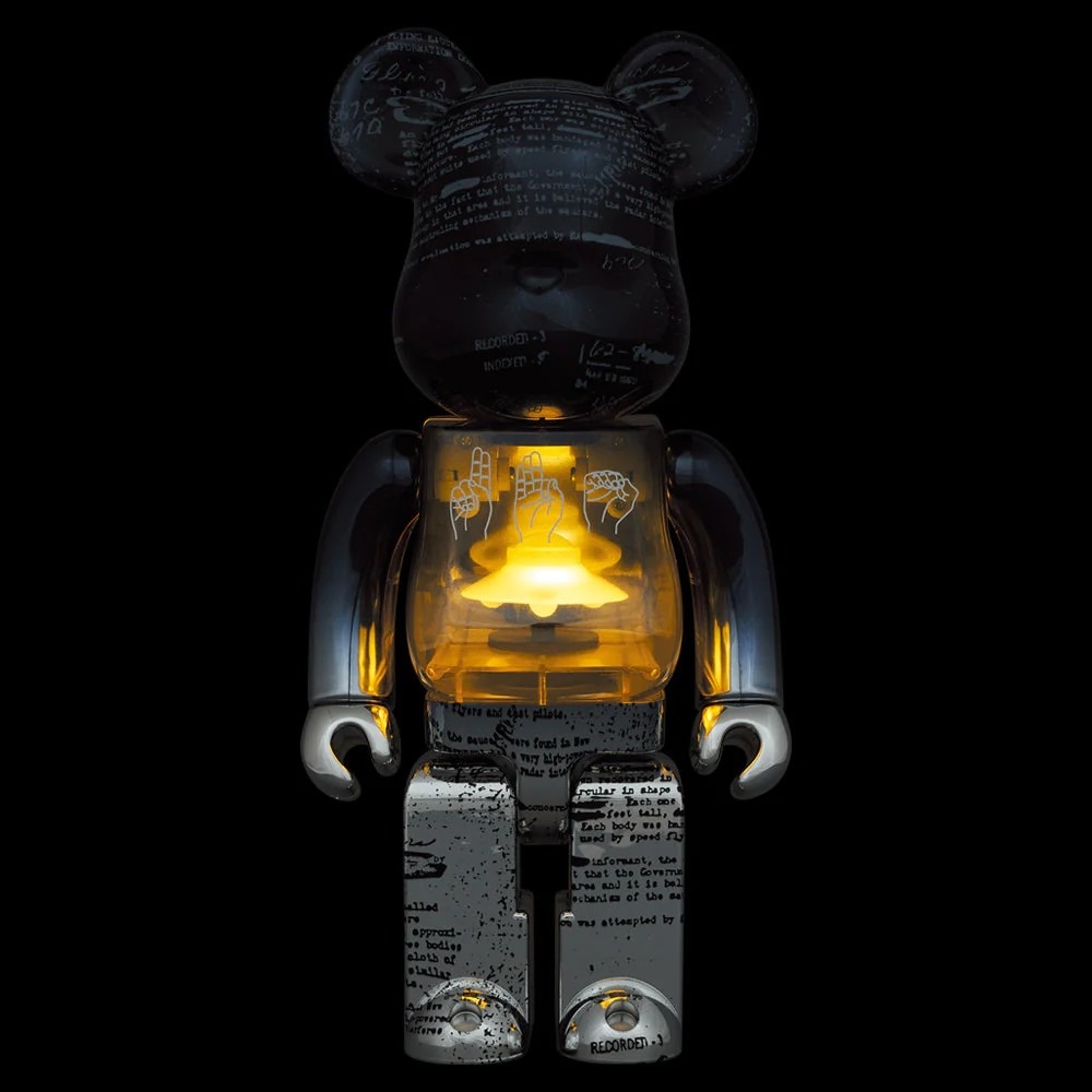 Medicom Toy 400% Bearbrick - U.F.O. (2nd Version)