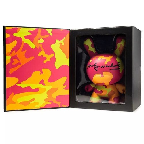 Kidrobot 8" Camo Dunny by Andy Warhol